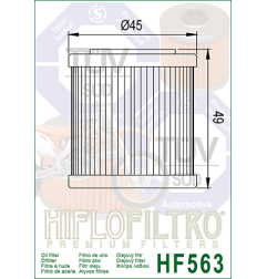 HIFLO FILTR OLEJU HF 563 APRILIA, HUSQVARNA, SWM 300/500 (50)
