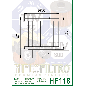 HIFLO FILTR OLEJU HF 118 HONDA ATC 125 86-87, TRX 125 87-88, PIT BIKES (50)
