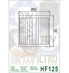 HIFLO FILTR OLEJU HF 125 KAWASAKI GPZ 305, Z 250 (50)