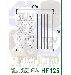 HIFLO FILTR OLEJU HF 126 KAWASAKI Z900/1000/1300 (50)