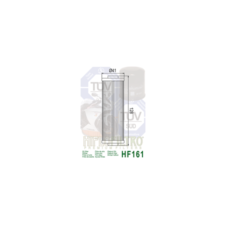 HIFLO FILTR OLEJU HF 161 BMW R 45/60/65/80/100 (50)