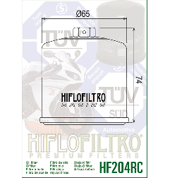 HIFLO FILTR OLEJU HF 204 RACING HONDA/ KAWASAKI/ YAMAHA NAKRĘTKA 17MM (50)