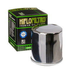 HIFLO FILTR OLEJU HF 303 CHROM HONDA/ KAWASAKI/ YAMAHA (50)