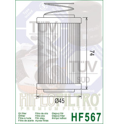 HIFLO FILTR OLEJU HF 567 MV AUGUSTA (50)