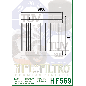 HIFLO FILTR OLEJU HF 569 MV AUGUSTA (OEM 8000B5425) (50)