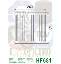 HIFLO FILTR OLEJU HF 681 HYOSUNG 650/700`05-11 (50)