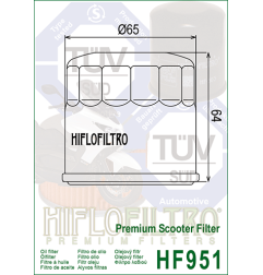 HIFLO FILTR OLEJU HF 951 HONDA FSC 400/600 SILVER WING, SH 300 (50)