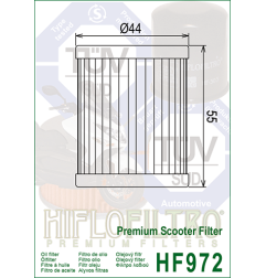 HIFLO FILTR OLEJU HF 972 SUZUKI AN 250/400, YAMAHA YP 400 (50)