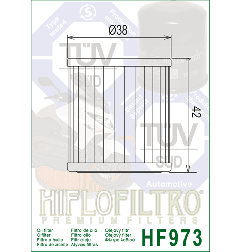 HIFLO FILTR OLEJU HF 973 SUZUKI UK 110 ADDRESS (15-20) (50)