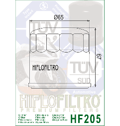 HIFLO FILTR OLEJU HF 205RC YAMAHA (50)