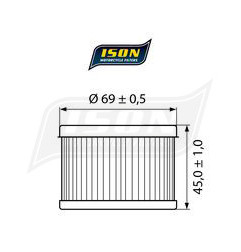 ISON filtr oleju ISON111