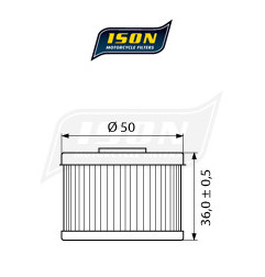 ISON filtr oleju ISON112