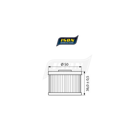 ISON filtr oleju ISON112