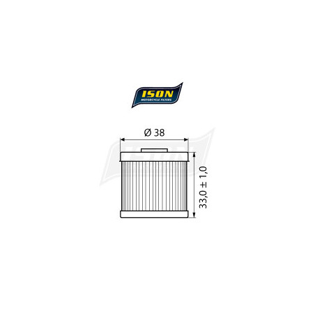 ISON filtr oleju ISON116