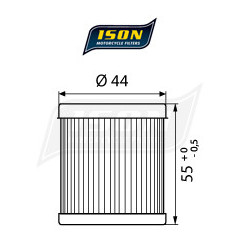 ISON filtr oleju ISON132
