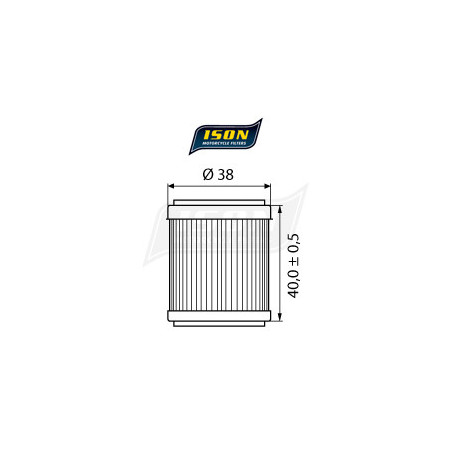ISON filtr oleju ISON141