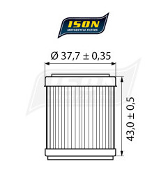 ISON filtr oleju ISON142