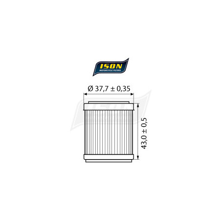 ISON filtr oleju ISON142