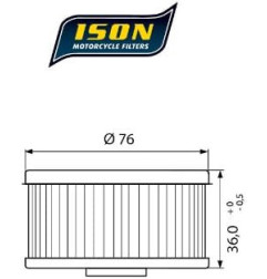ISON filtr oleju ISON144