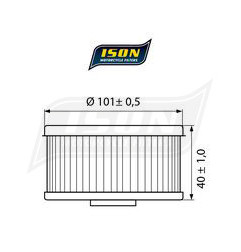 ISON filtr oleju ISON146