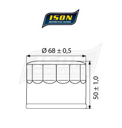 ISON filtr oleju ISON147