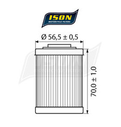 ISON filtr oleju ISON152