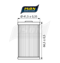 ISON filtr oleju ISON155