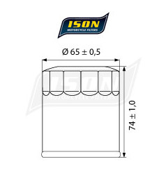 ISON filtr oleju ISON156