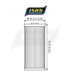 ISON filtr oleju ISON158