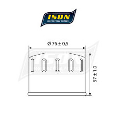 ISON filtr oleju ISON160