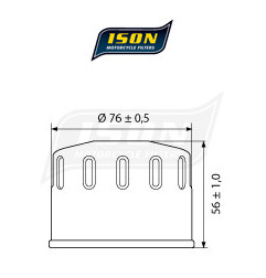 ISON filtr oleju ISON164