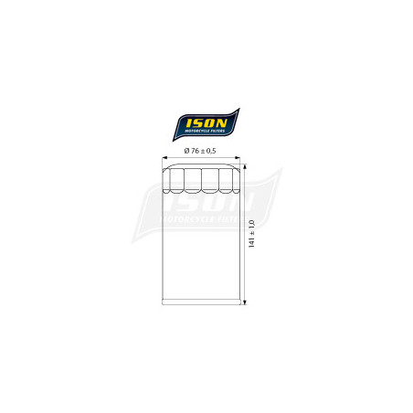 ISON filtr oleju ISON173 B
