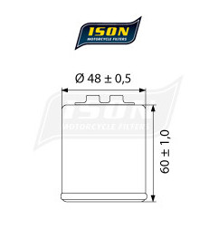 ISON filtr oleju ISON183