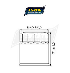 ISON filtr oleju ISON303