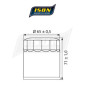 ISON filtr oleju ISON303