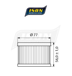 ISON filtr oleju ISON401