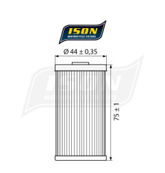 ISON filtr oleju ISON562