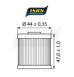 ISON filtr oleju ISON563