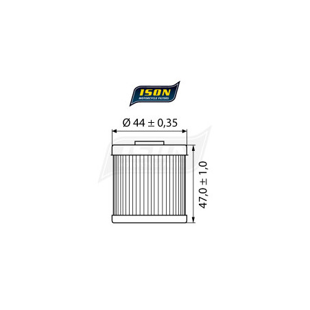 ISON filtr oleju ISON563