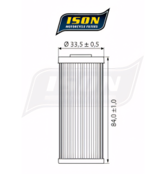 ISON filtr oleju ISON652