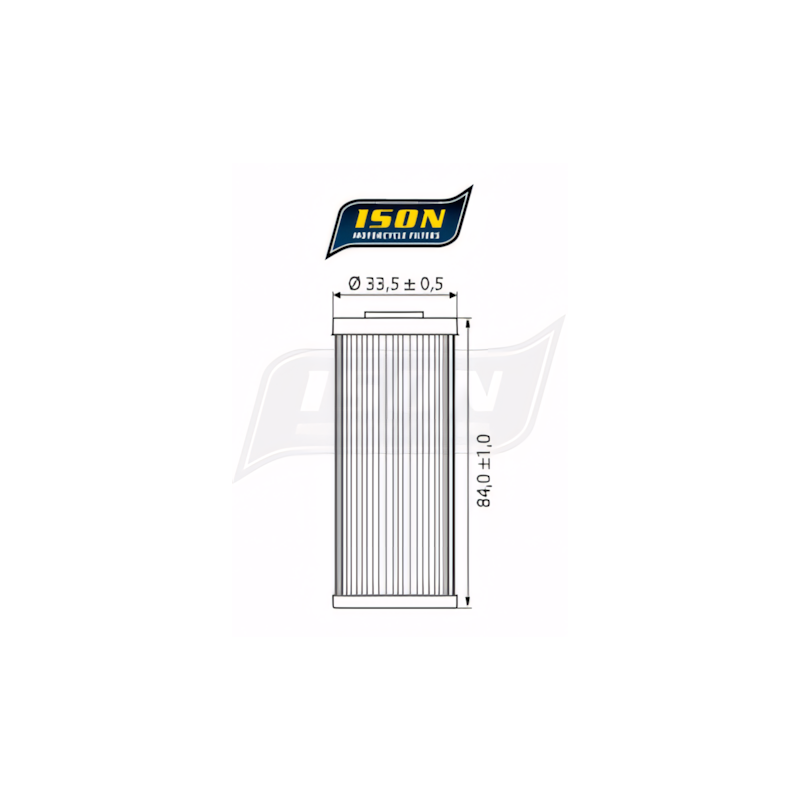 ISON filtr oleju ISON652 ISON filtr oleju ISON652