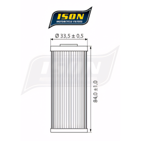ISON filtr oleju ISON652