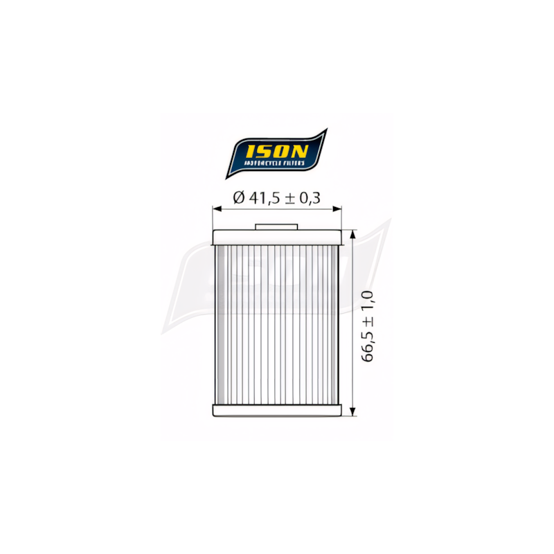 ISON filtr oleju ISON655 ISON filtr oleju ISON655