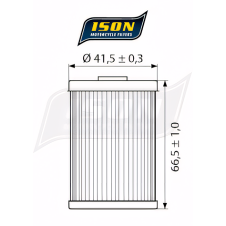 ISON filtr oleju ISON655