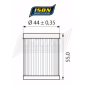 ISON filtr oleju ISON972 ISON filtr oleju ISON972