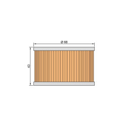 TWIN AIR FILTR OLEJU HF 111 HONDA CX 500/ TRX 400-680 (50)