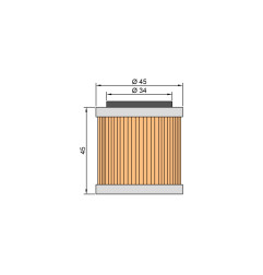 TWIN AIR FILTR OLEJU HF 154 HUSQVARNA TE/TC (00-07) (50)