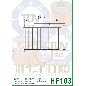 FILTR OLEJU HIFLO HF103 HONDA CFR 250 L-LA-H, CRF 250 RL/RLA-H RALLY, CB 300 F-J, CBR 300 R/RA-J, CBR300 R/RA-K