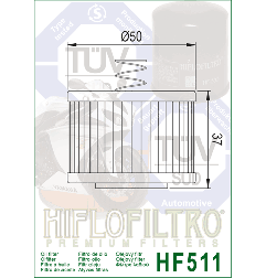 FILTR OLEJU HIFLO HF511 ROYAL ENFIELD 350 CLASSIC / METEOR '21-'24