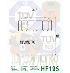 FILTR OLEJU HIFLO HF195 POLARIS 1500 RANGER HD NSTR